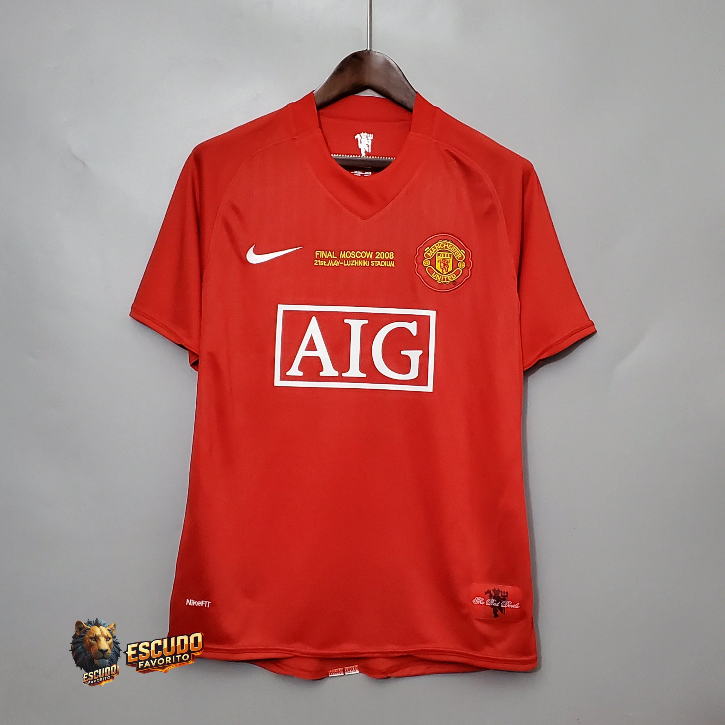 MANCHESTER UNITED I 07/08 HOMBRE (RETRO)