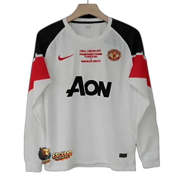 MANCHESTER UNITED II 10-11 RETRO HOMBRE MANGA LARGA