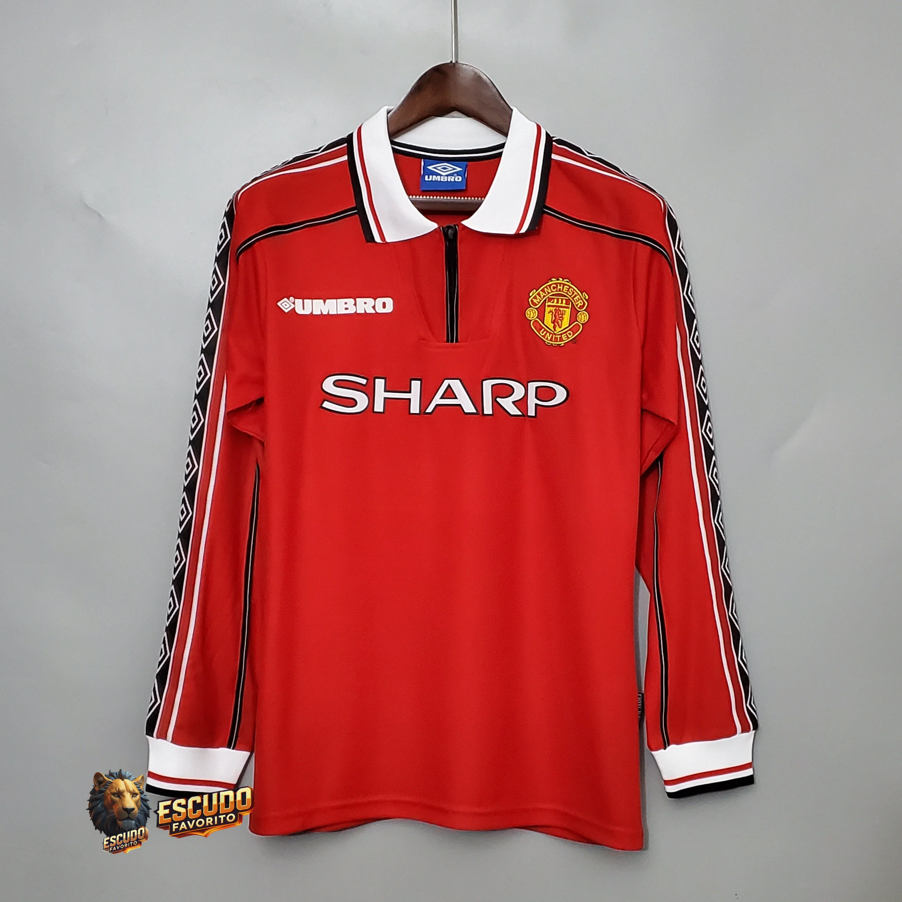 MANCHESTER UNITED I 98/99 HOMBRE (RETRO) MANGA LARGA