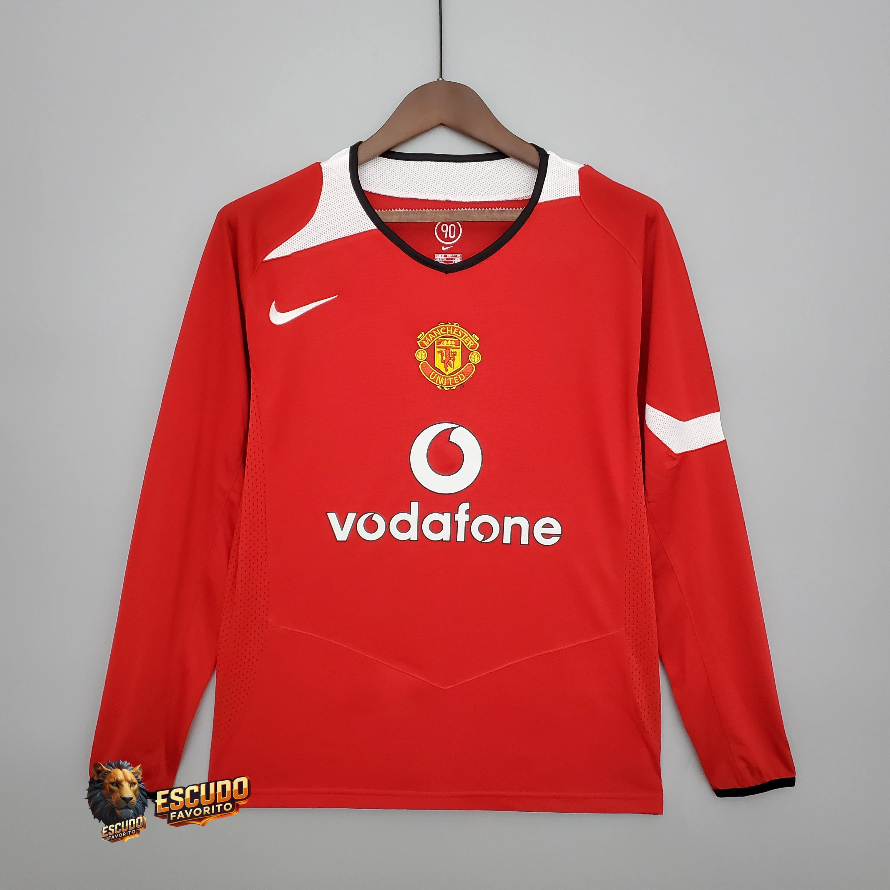 MANCHESTER UNITED I 04/05 HOMBRE (RETRO) MANGA LARGA
