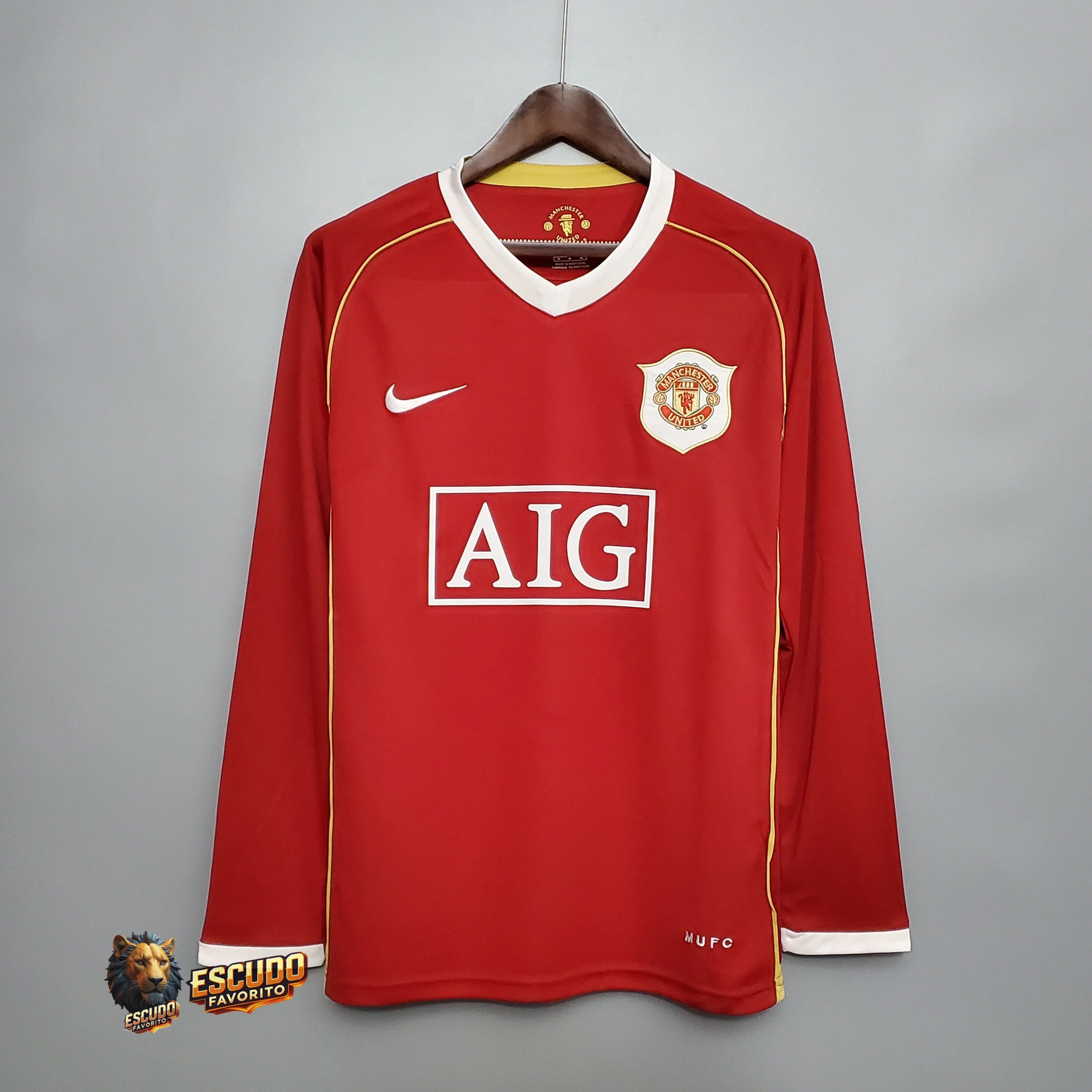 MANCHESTER UNITED I 06/07 HOMBRE (RETRO) MANGA LARGA
