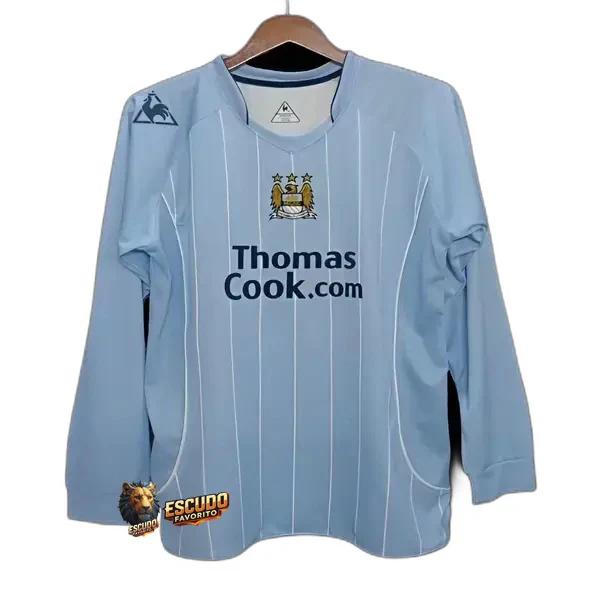 MANCHESTER CITY I 07-08 RETRO HOMBRE MANGA LARGA