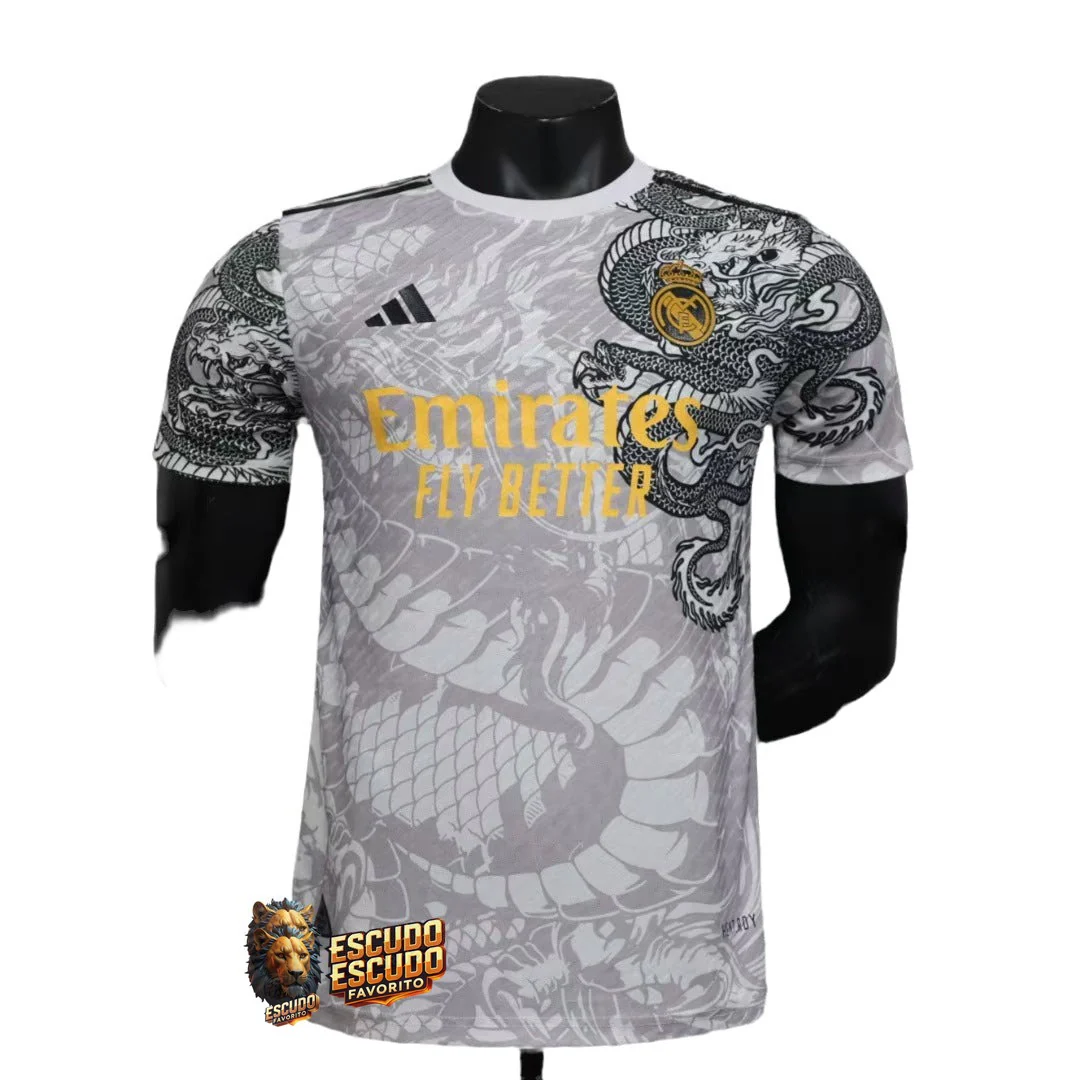 CAMISETA REAL MADRID EDICIÓN LIMITADA DRAGON III 24/25 HOMBRE (VERSIÓN JUGADOR)