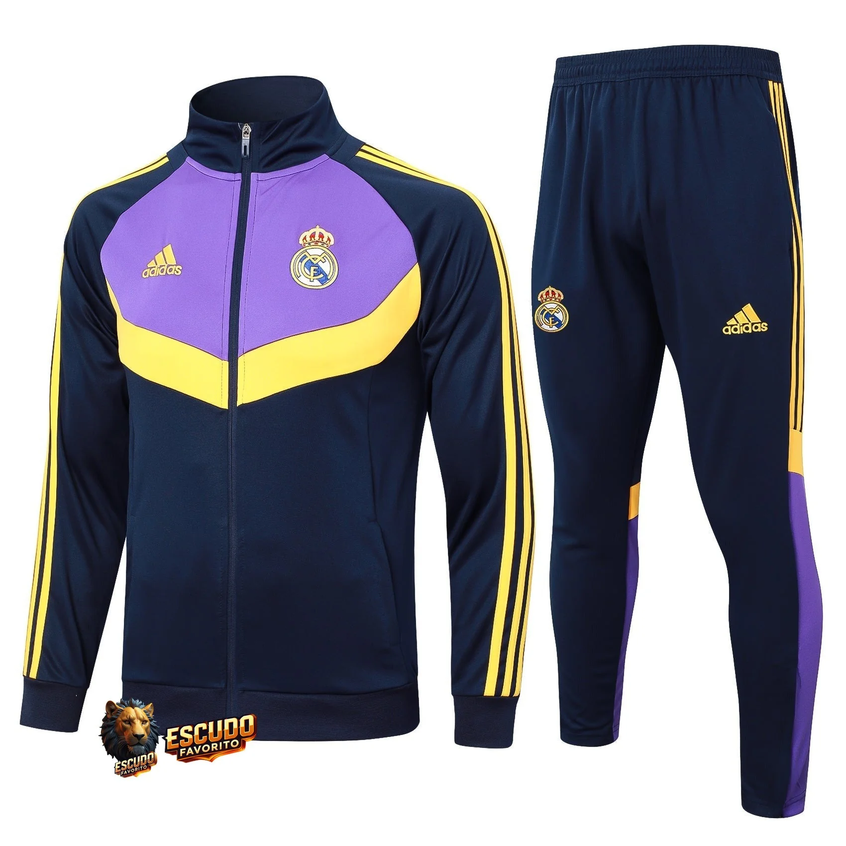 CONJUNTO LARGA REAL MADRID ENTRENAMIENTO XX 24/25 HOMBRE