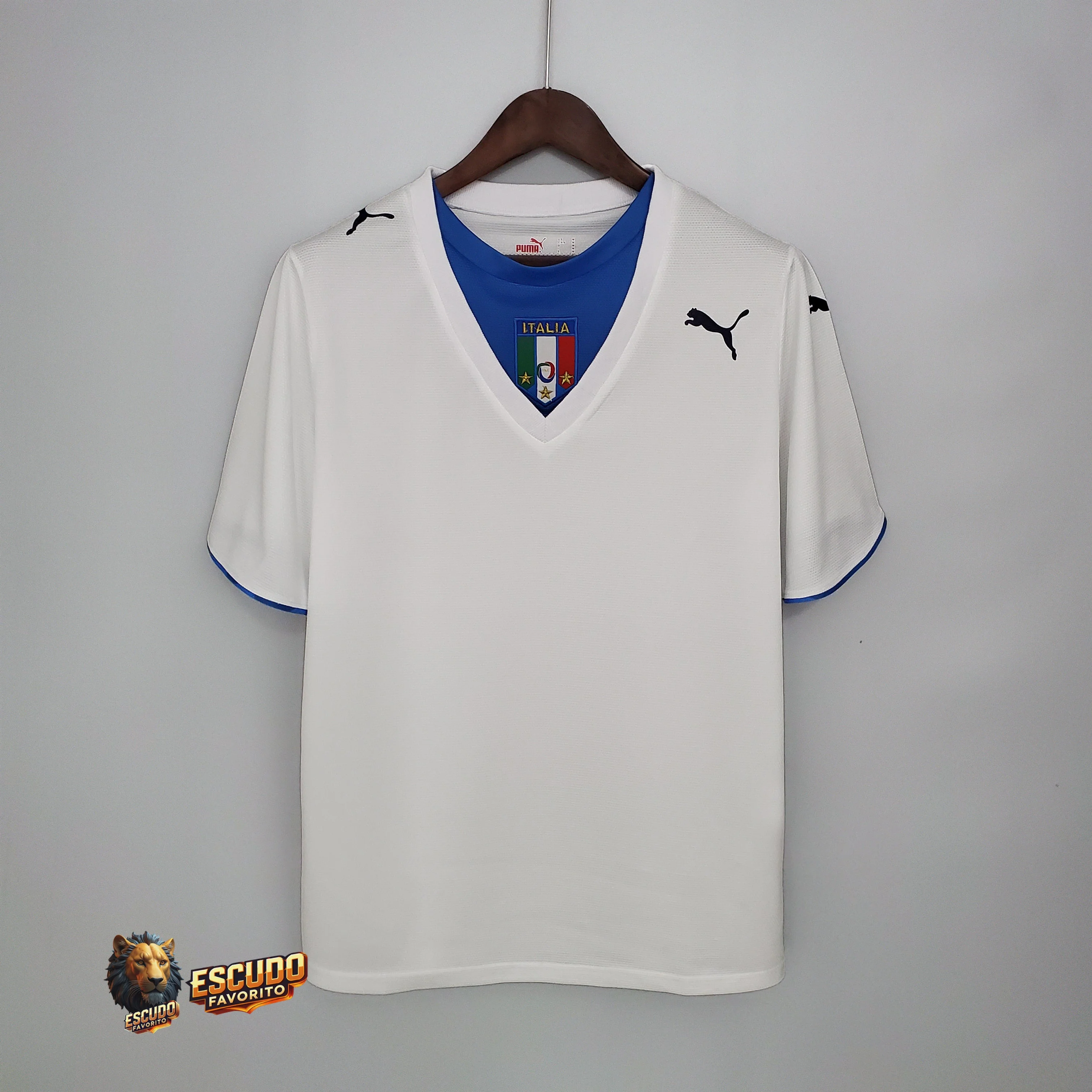 CAMISETA ITÁLIA II MUNDIAL 2006 HOMBRE (RETRO)