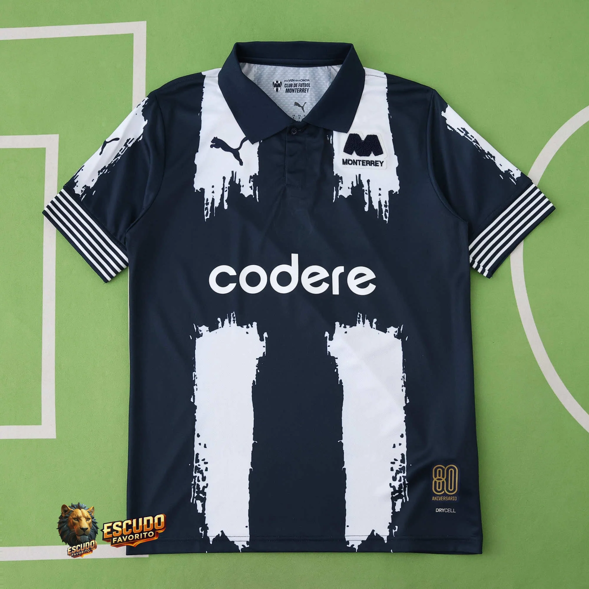 CAMISETA MONTERREY I 80th 25/26 HOMBRE