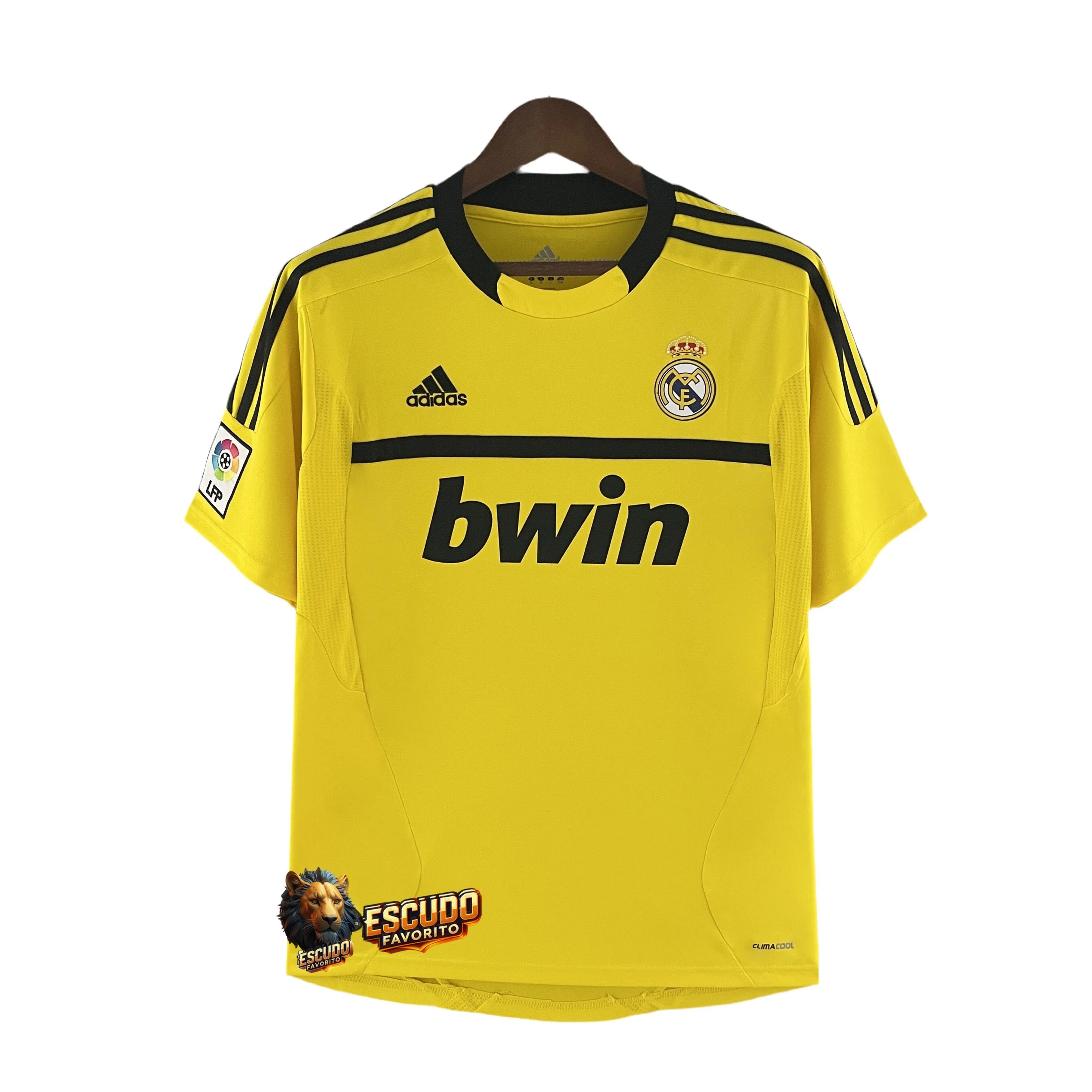 CAMISETA REAL MADRID PORTERO I 11/12 HOMBRE (RETRO)