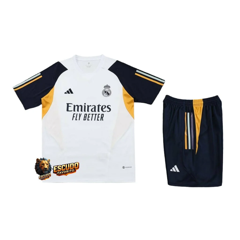 CONJUNTO CORTO REAL MADRID ENTRENAMIENTO II 23/24 HOMBRE
