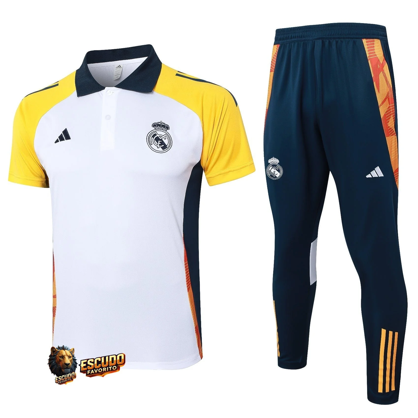 CONJUNTO LARGA REAL MADRID ENTRENAMIENTO XVIII 24/25 HOMBRE