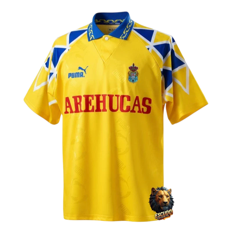 LAS PALMAS I 95/96  HOMBRE RETRO AMARILLO