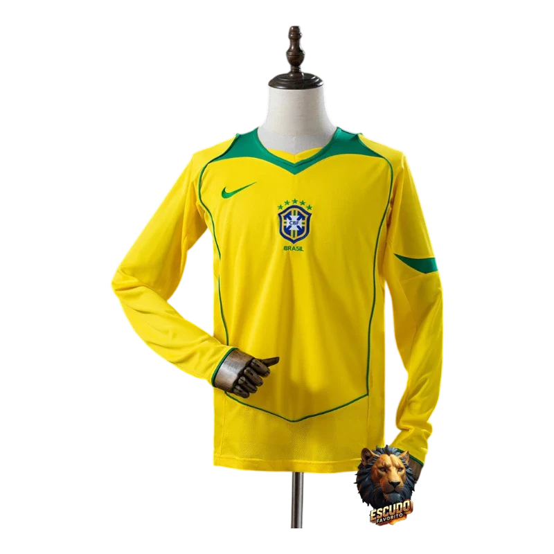 BRASIL I 2004 HOMBRE (RETRO) MANGA LARGA