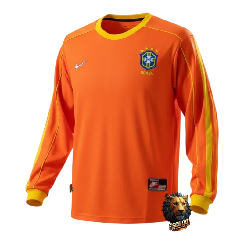 BRASIL PORTERO I 1998 HOMBRE (RETRO) MANGA LARGA
