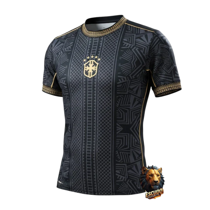 CAMISETA BRASIL NEGRA 26/27 EDICIÓN ESPECIAL HOMBRE