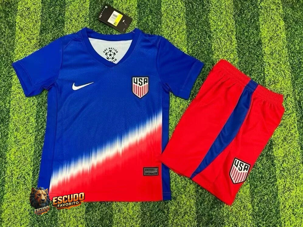 CAMISETA ESTADOS UNIDOS II 2024 EQUIPACIÓN PARA NIÑOS