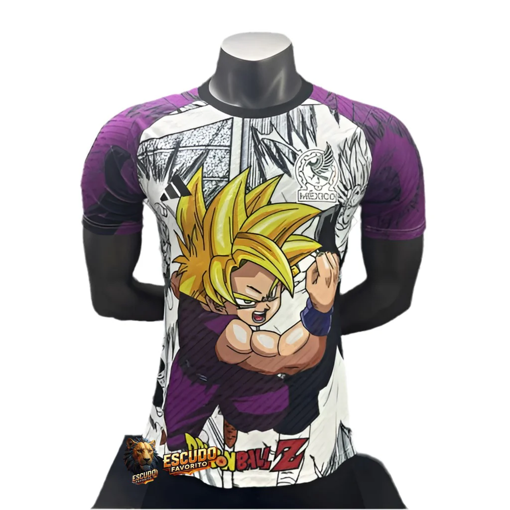 MÉXICO EDICIÓN LIMITADA DBZ I 25/26 ANIME HOMBRE JUGADOR