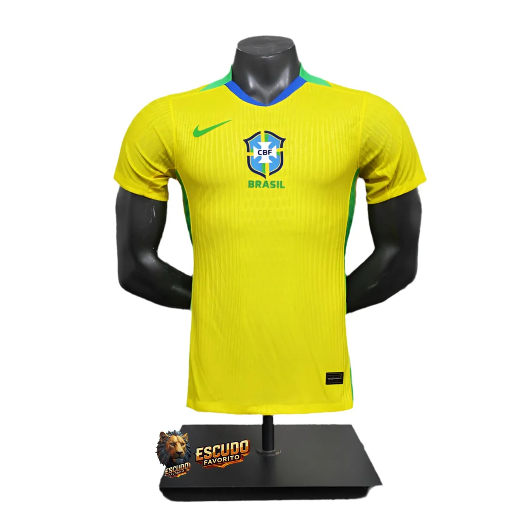 CAMISETA BRASIL I 25/26 HOMBRE (VERSIÓN JUGADOR)