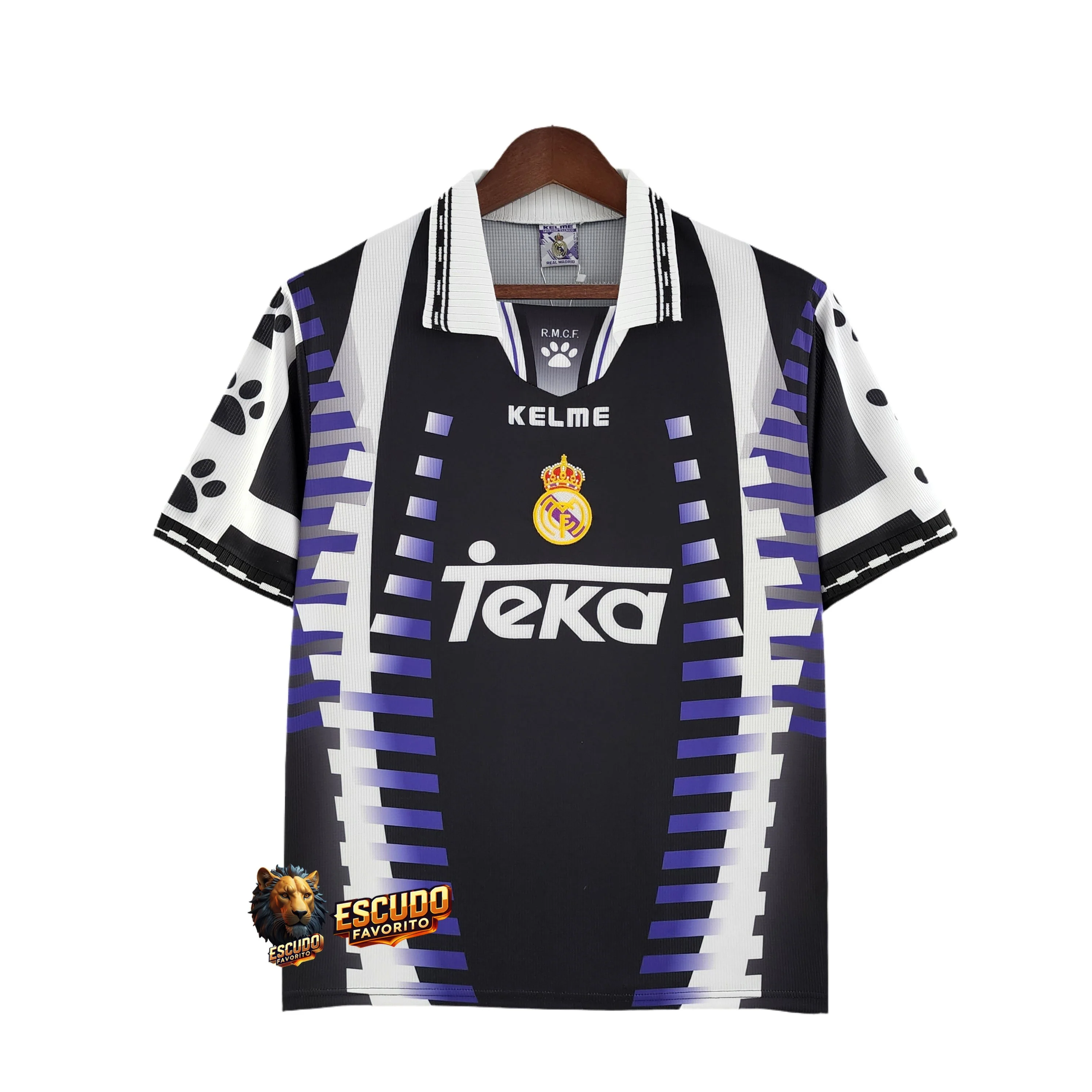 CAMISETA REAL MADRID III 97/98 HOMBRE (RETRO)