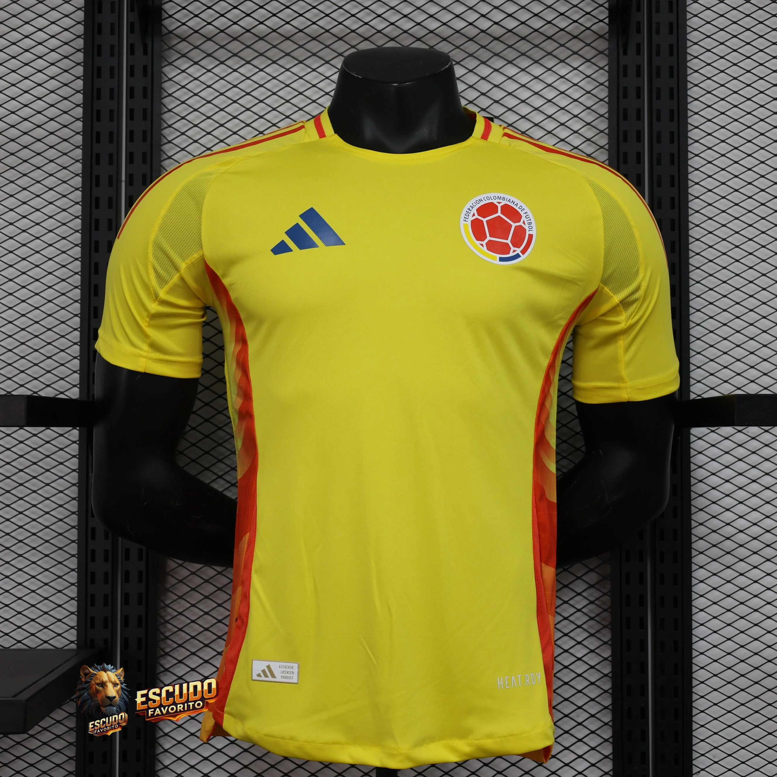 CAMISETA COLOMBIA I COPA AMÉRICA 2024 HOMBRE (VERSIÓN JUGADOR)