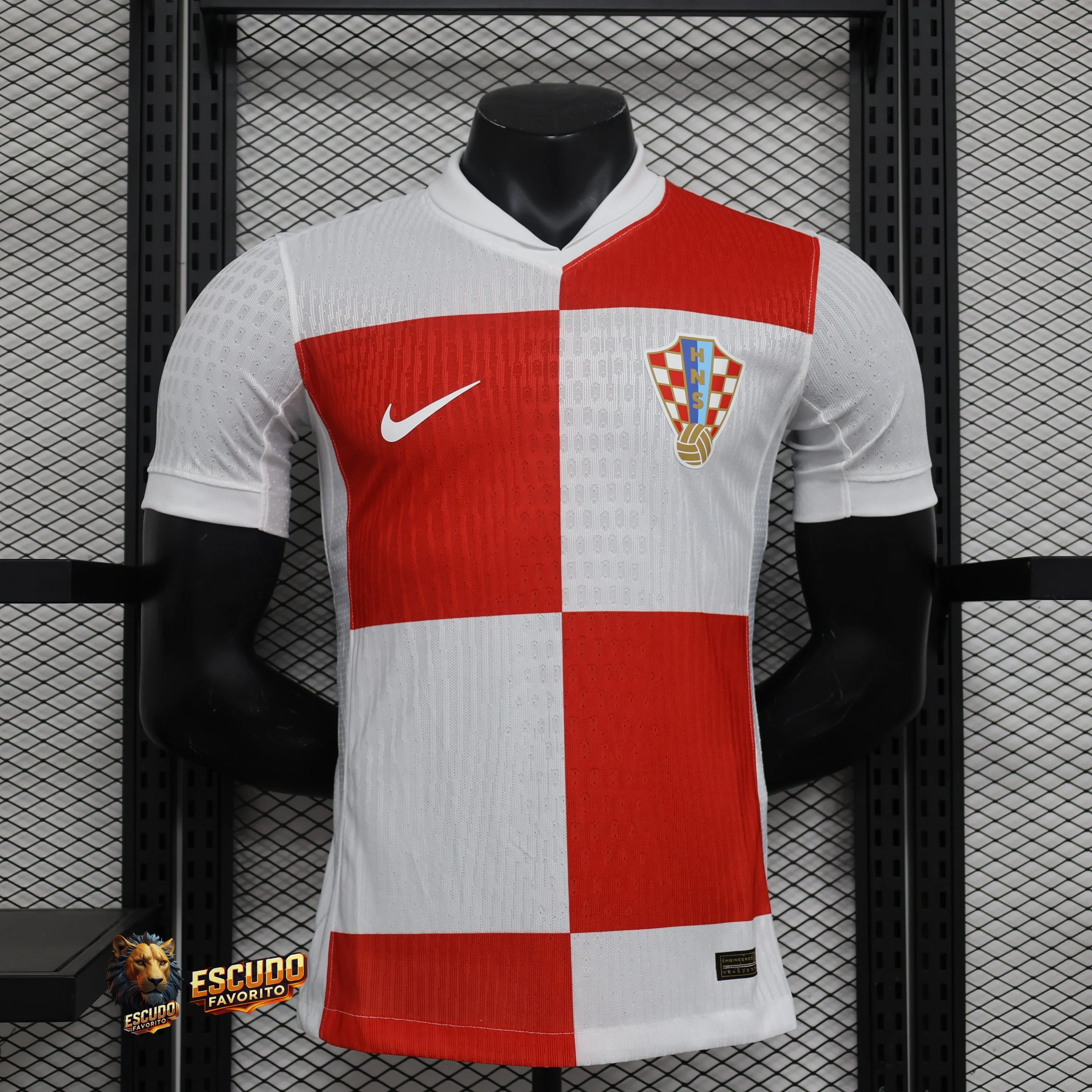CAMISETA CROACIA I EURO 2024 HOMBRE (VERSIÓN JUGADOR)