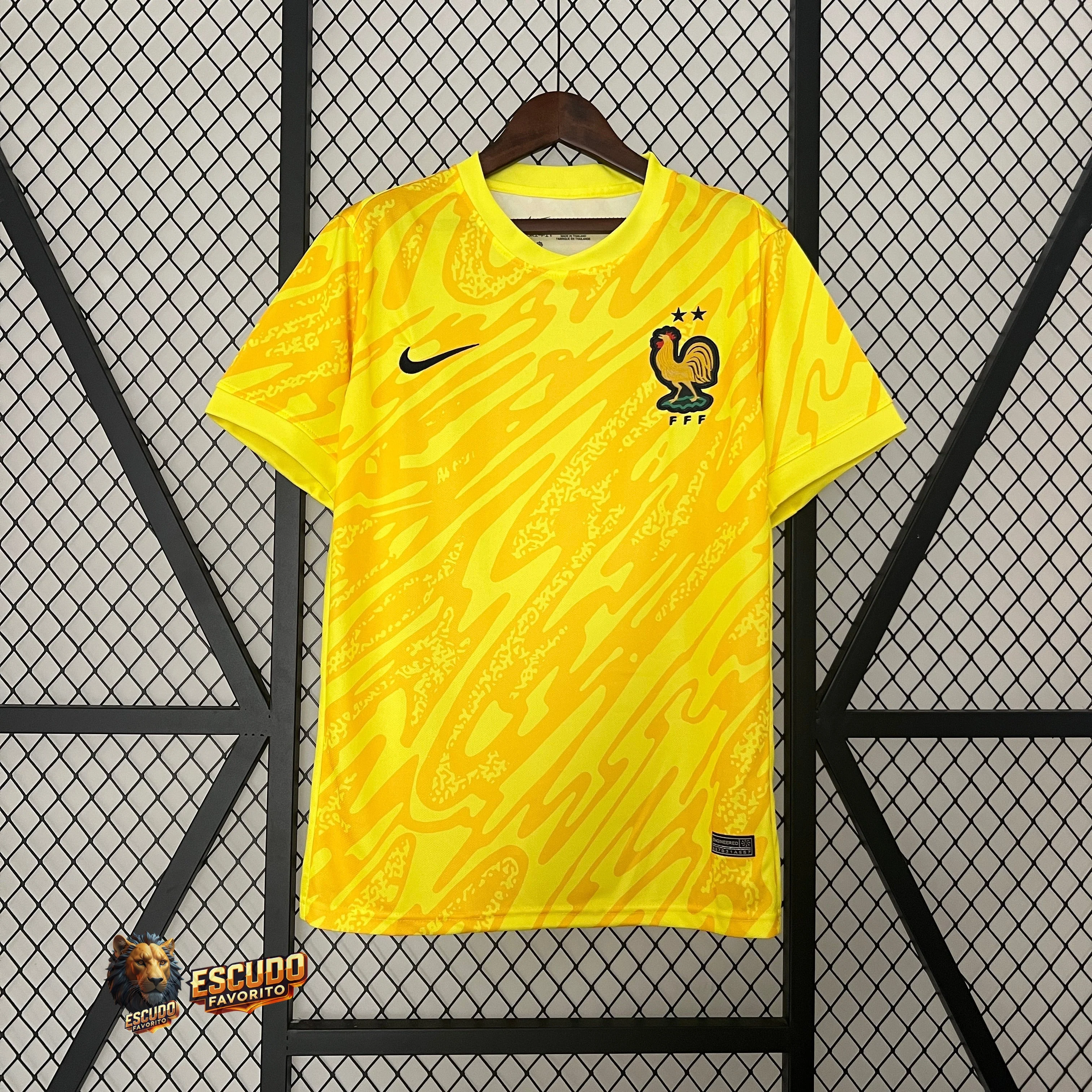 CAMISETA FRANCIA PORTERO I EURO 2024 HOMBRE