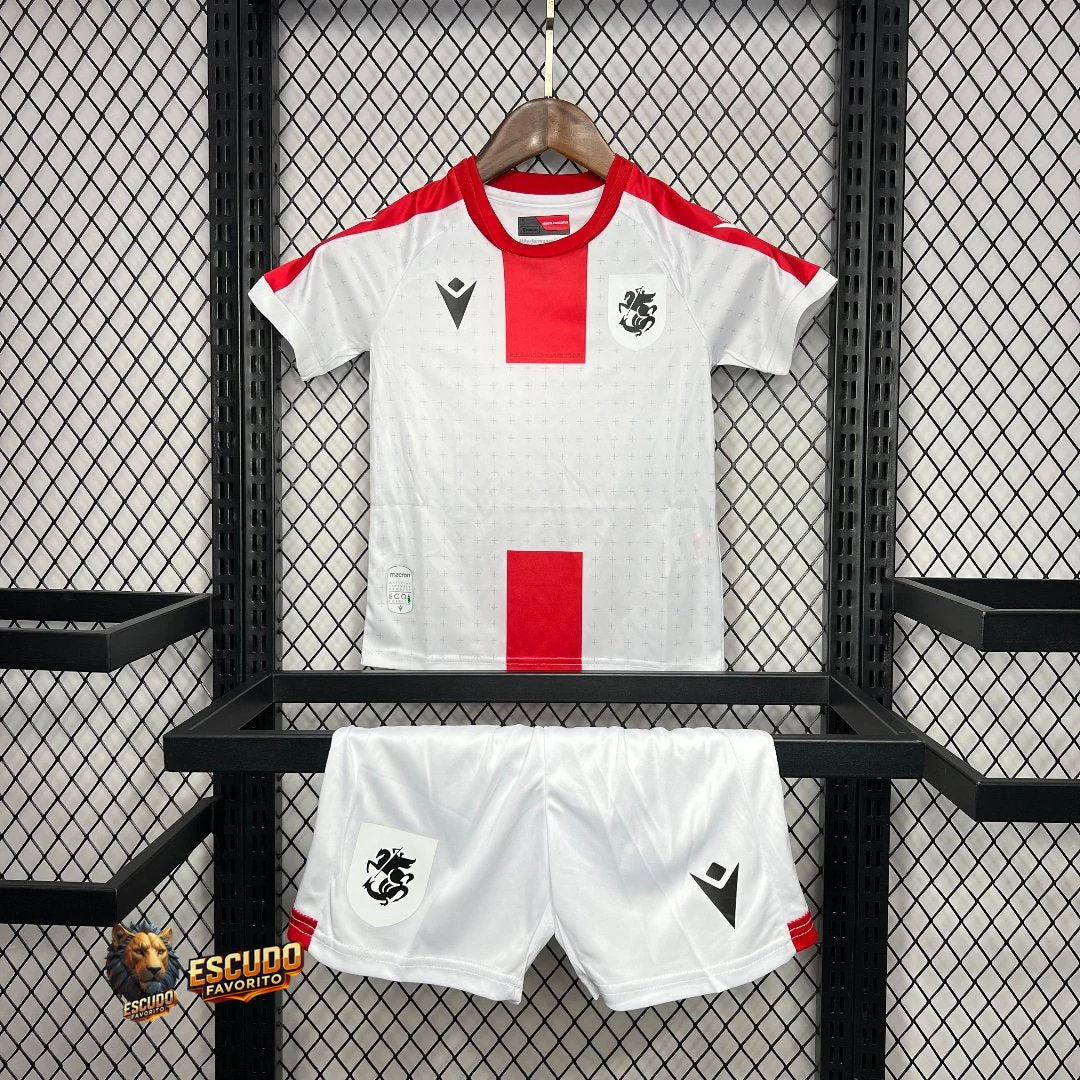 CAMISETA GEORGIA I EURO 2024 EQUIPACIÓN PARA NIÑOS