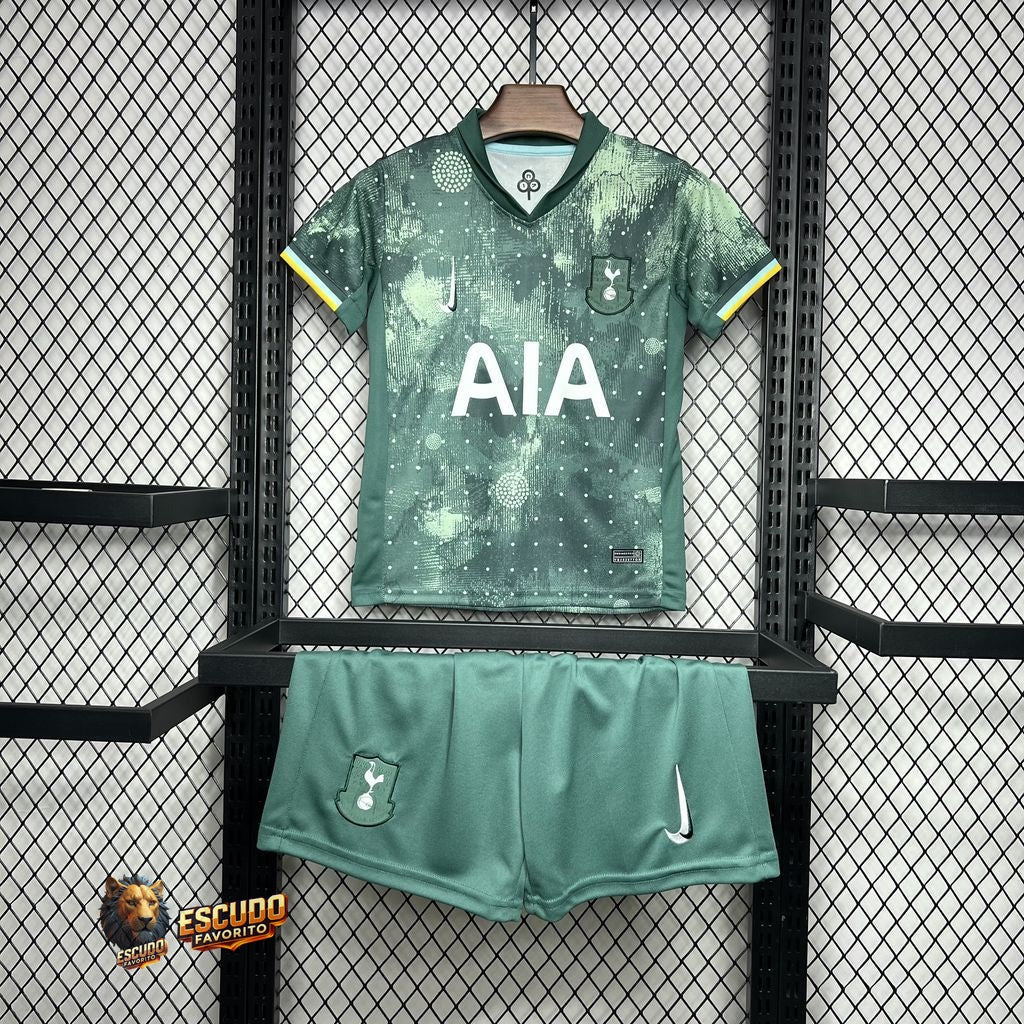 CAMISETA TOTTENHAM III 24/25 EQUIPACIÓN PARA NIÑOS