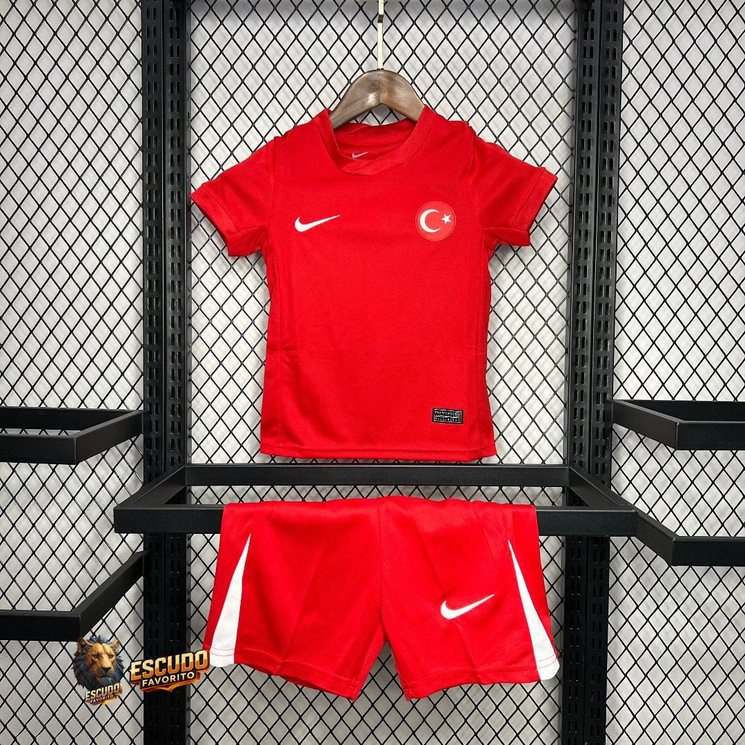 CAMISETA TURQUÍA II EURO 2024 EQUIPACIÓN PARA NIÑOS