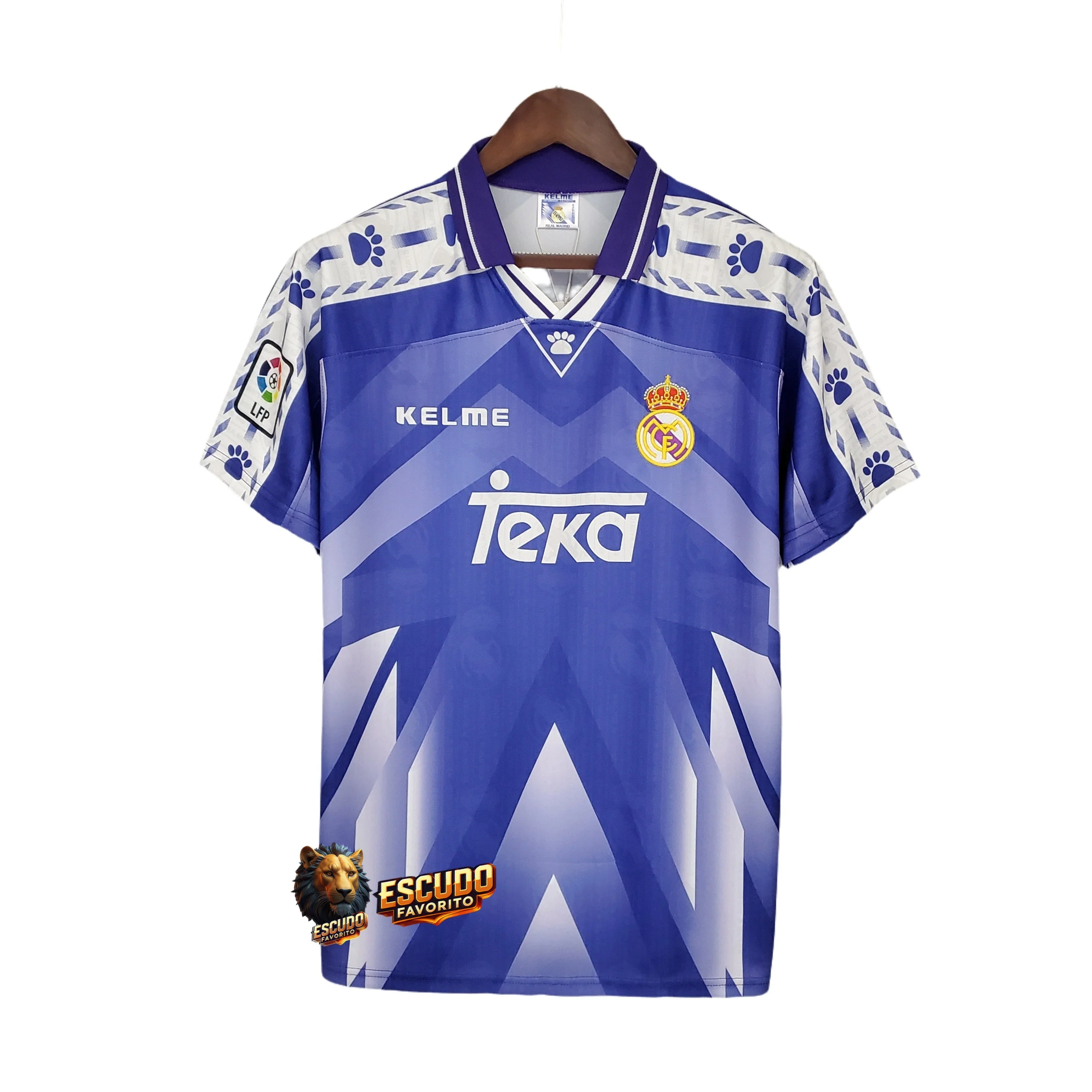 CAMISETA REAL MADRID II 96/97 HOMBRE (RETRO)