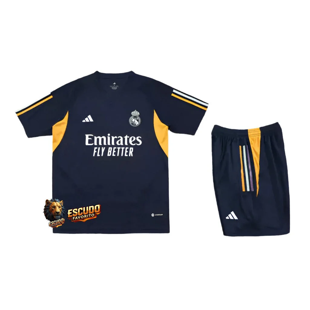 CONJUNTO CORTO REAL MADRID ENTRENAMIENTO III 23/24 HOMBRE