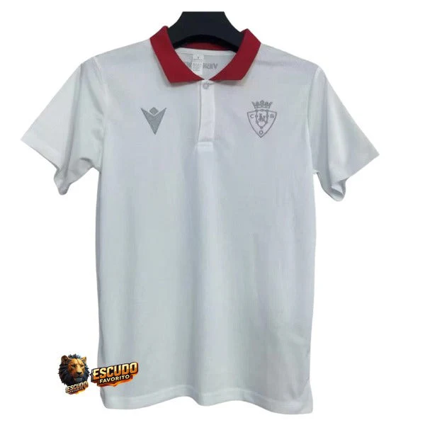 OSASUNA BLANCA POLO 25/26 HOMBRE