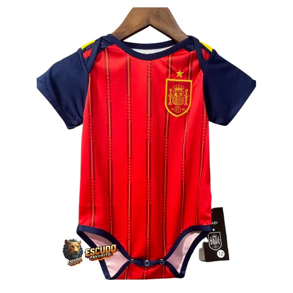 CAMISETA ESPAÑA I 2026 MUNDIAL BEBÉ