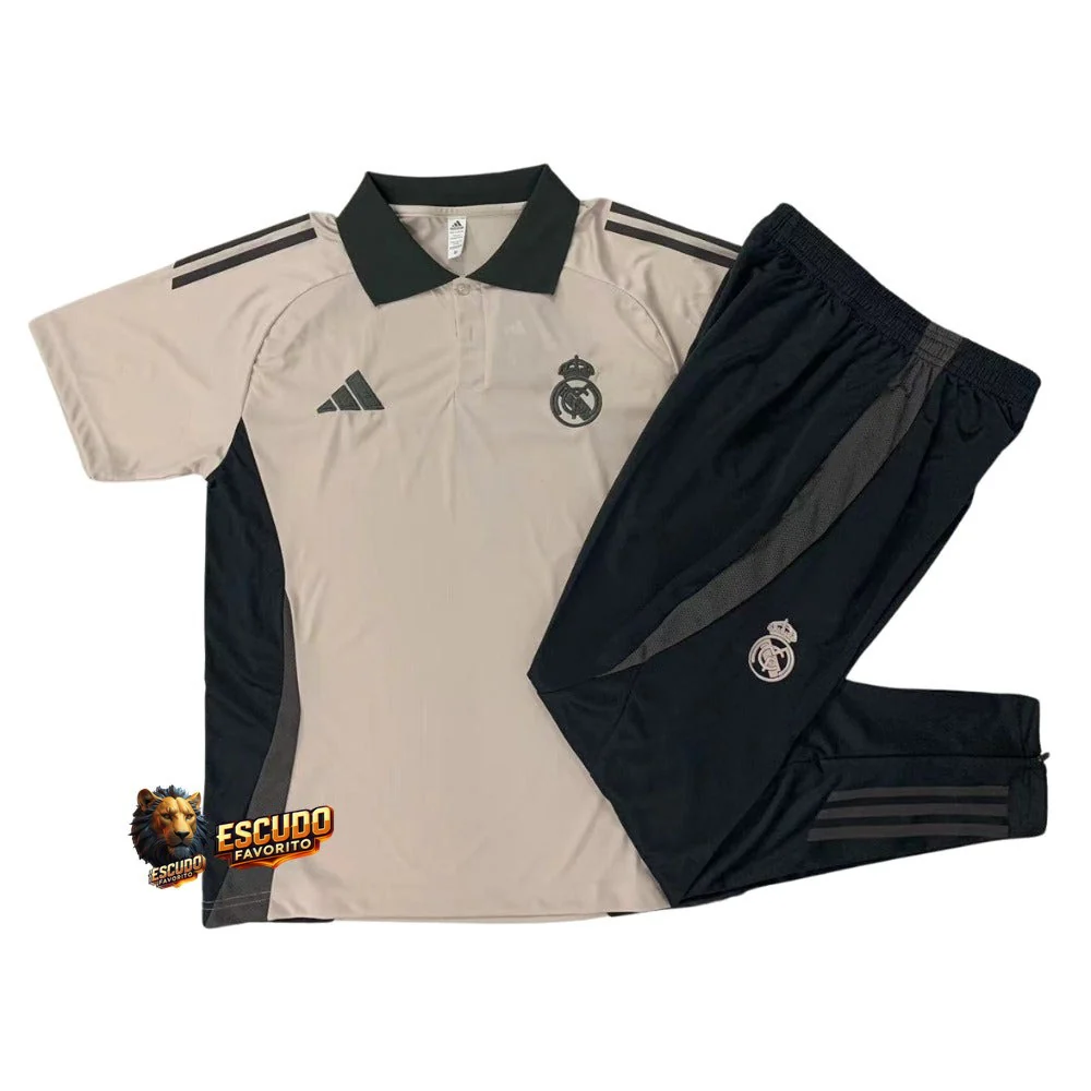 CONJUNTO POLO REAL MADRID 24/25 HOMBRE