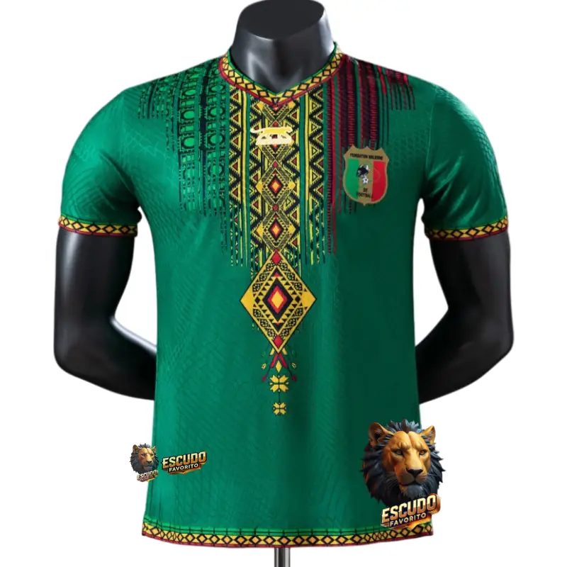 CAMISETA MALI VERDE 2026 MUNDIAL HOMBRE VERSIÓN JUGADOR