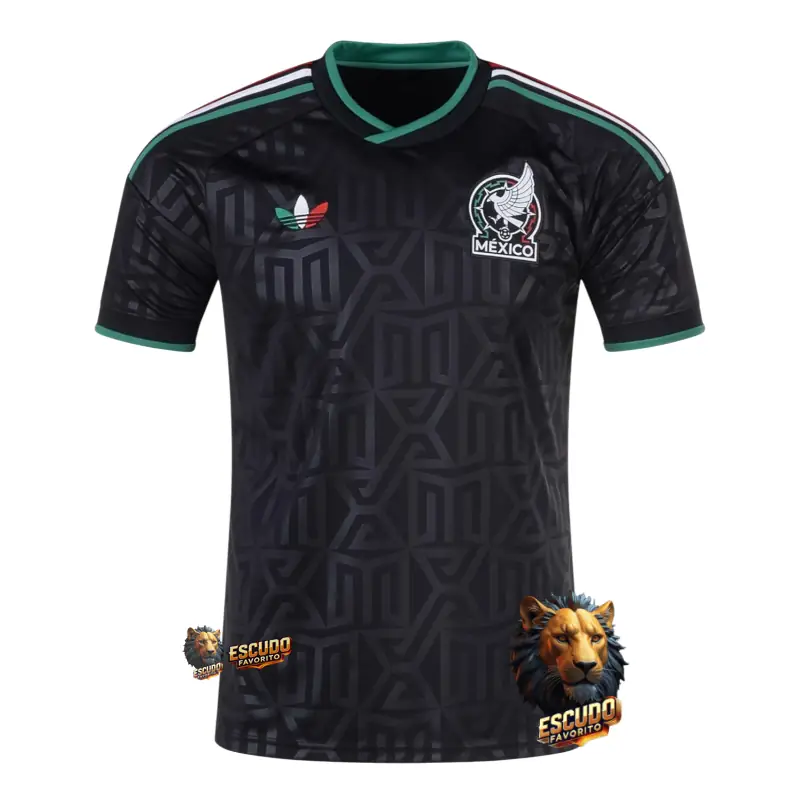 CAMISETA MEXICO III NEGRA 2026 MUNDIAL HOMBRE