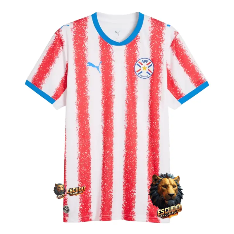 CAMISETA PARAGUAY I 2026 MUNDIAL HOMBRE