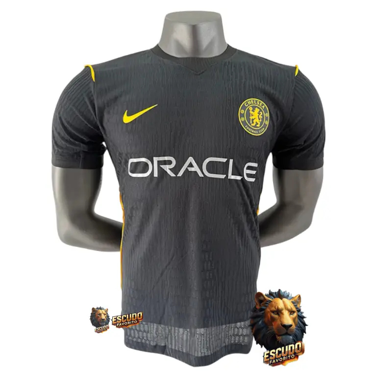 CAMISETA CHELSEA NEGRA 26/27 HOMBRE (VERSION JUGADOR)