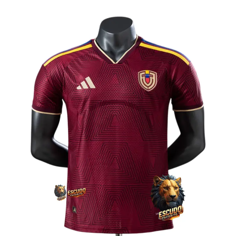 CAMISETA VENEZUELA I MUNDIAL 2026 HOMBRE VERSIÓN JUGADOR