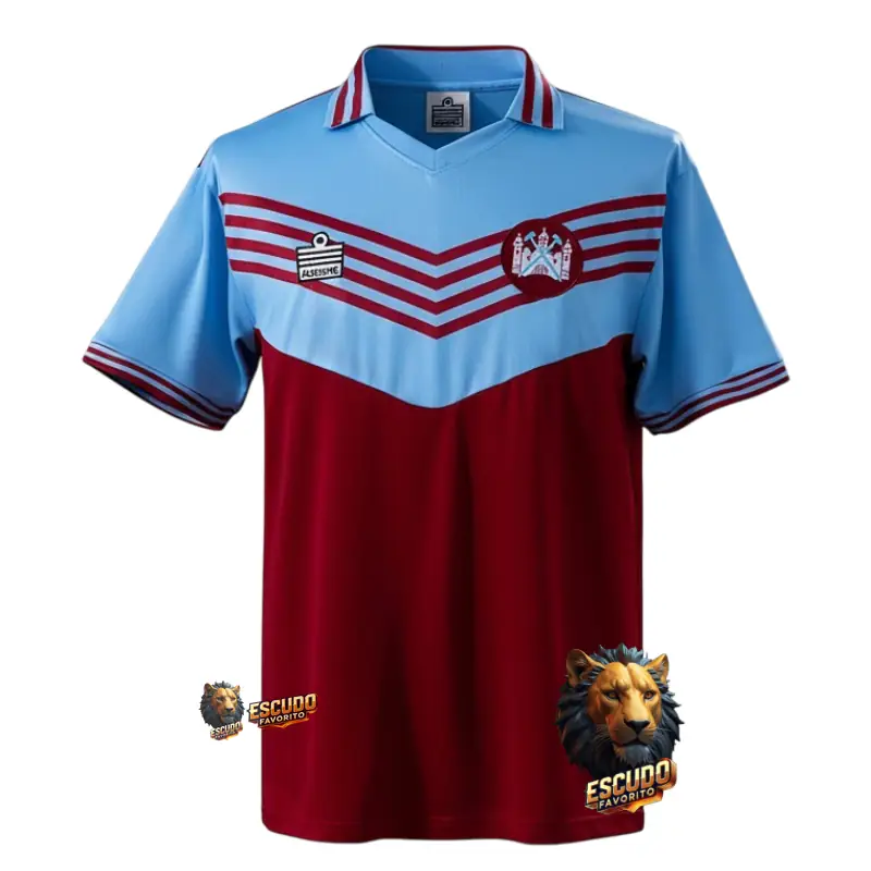 CAMISETA WEST HAM I 76/80 HOMBRE (RETRO)