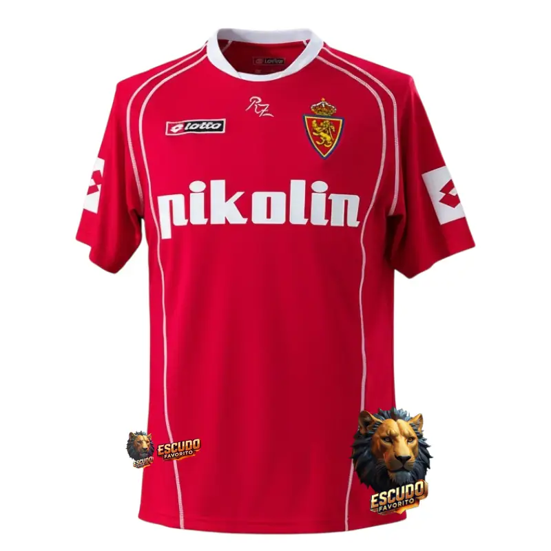 CAMISETA ZARAGOZA II 04/05 HOMBRE (RETRO)