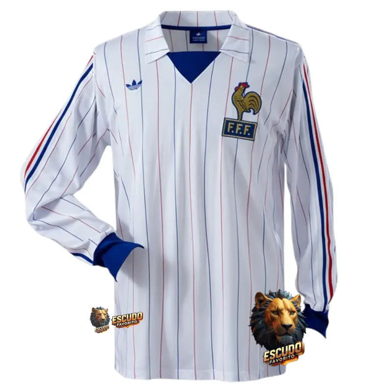 FRANCIA II 80/82 RETRO HOMBRE MANGA LARGA