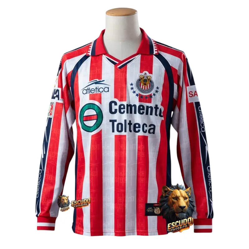CHIVAS GUADALAJARA I 99/00 HOMBRE RETRO MANGA LARGA
