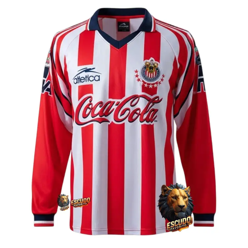 CHIVAS GUADALAJARA I 98/99 HOMBRE RETRO MANGA LARGA