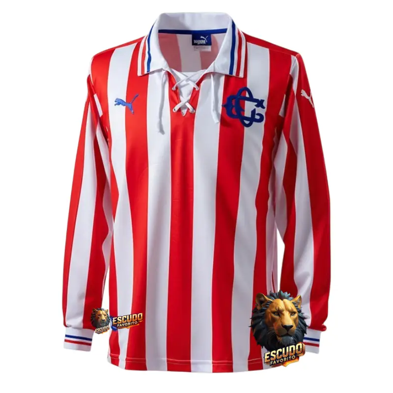 CHIVAS GUADALAJARA I 110th HOMBRE RETRO MANGA LARGA