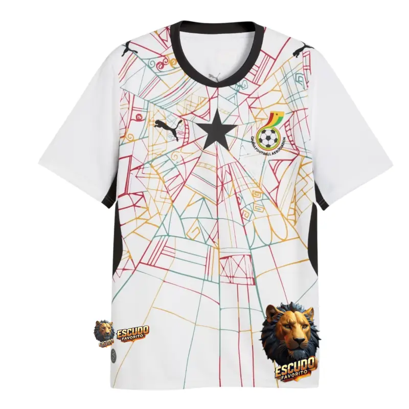 CAMISETA GHANA I 2026 MUNDIAL HOMBRE