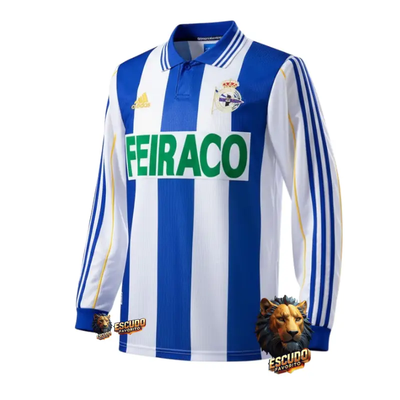 DEPORTIVO LA CORUÑA I 99/00 HOMBRE (RETRO) MANGA LARGA