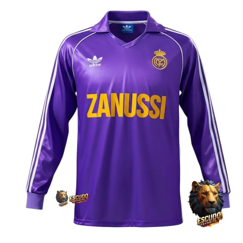 REAL MADRID III 84-85 RETRO HOMBRE MANGA LARGA