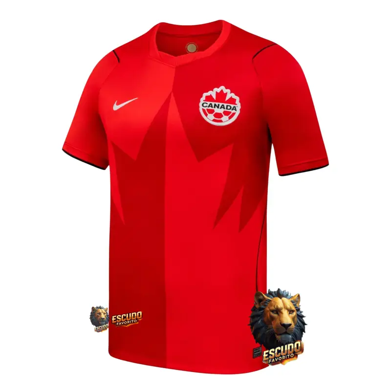 CAMISETA CANADÁ I 2026 MUNDIAL ROJO HOMBRE