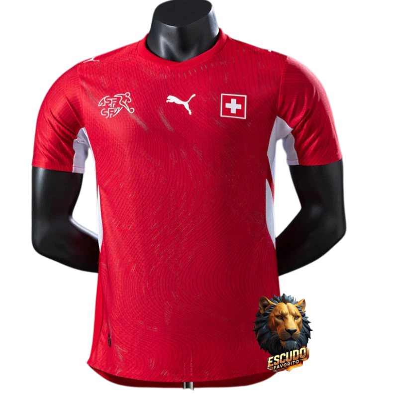 CAMISETA SUIZA I MUNDIAL 2026 HOMBRE VERSIÓN JUGADOR