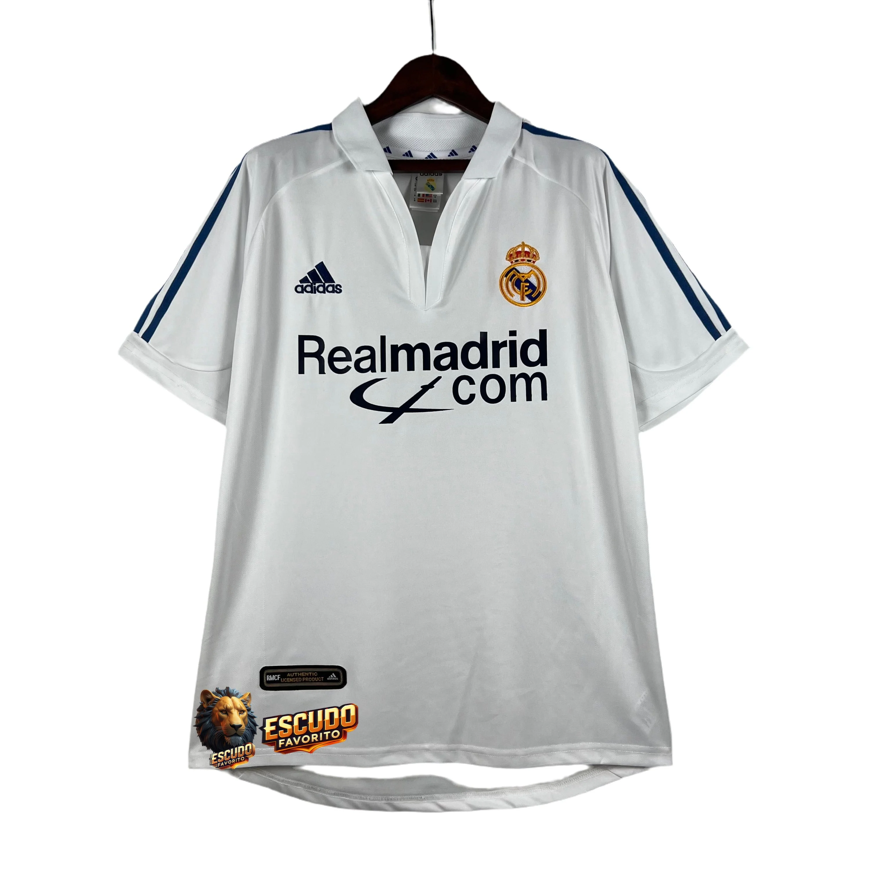 CAMISETA REAL MADRID I 01/02 HOMBRE (RETRO)