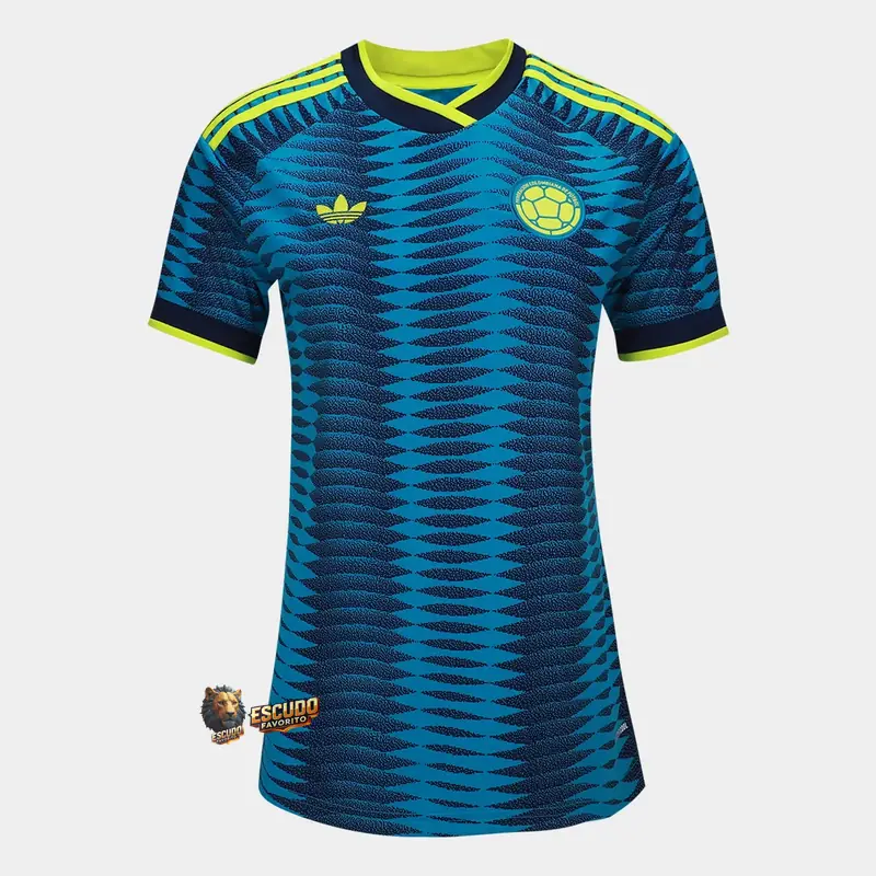 CAMISETA COLOMBIA II MUNDIAL 2026 MUJER